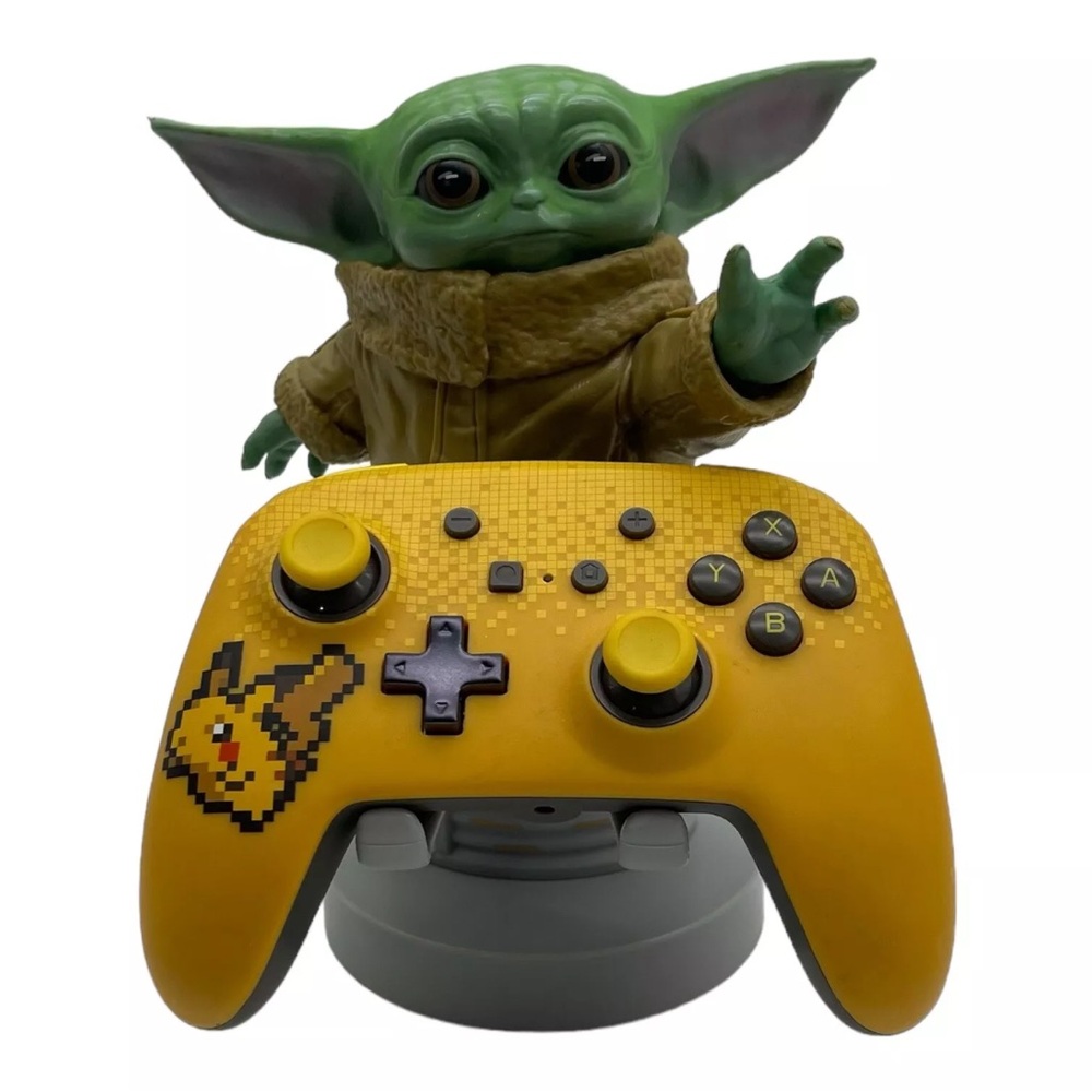 Baby Yoda Game System/Phone Holder The Mandalorian Baby Yoda The Child Grogu 8"